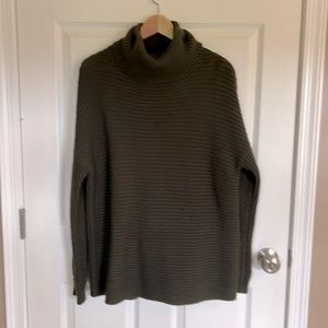 Vero Moda hunter green cowl neck sweater